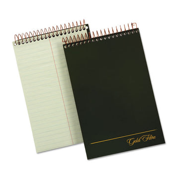 Ampad® Steno Pads, Gregg Rule, Tan Cover, 70 Green-tint 6 X 9 Sheets, 6-pack freeshipping - TVN Wholesale